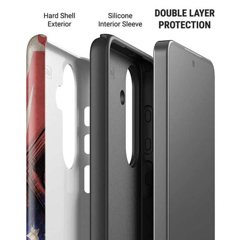 DC Comics Superman Crest Galaxy S26 Plus Impact Case