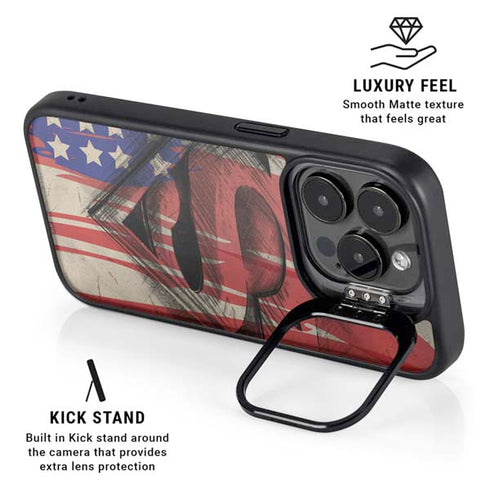 DC Comics Superman Crest iPhone 13 Pro Kickstand Case