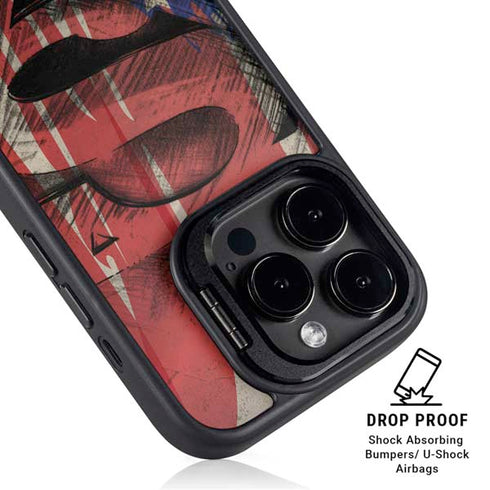 DC Comics Superman Crest iPhone 13 Pro Kickstand Case