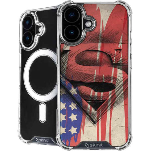 DC Comics Superman Crest iPhone 16 MagSafe Case