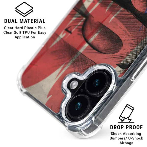 DC Comics Superman Crest iPhone 16 Plus MagSafe Case