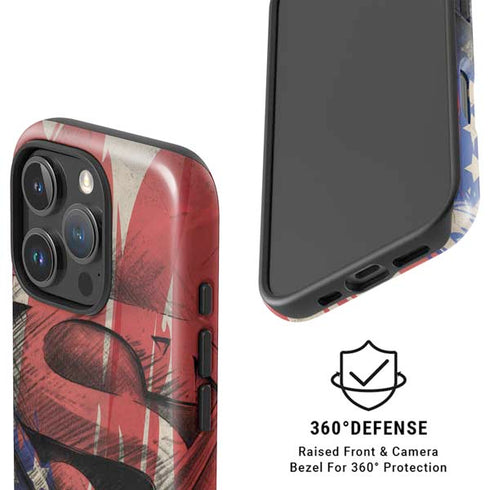 DC Comics Superman Crest iPhone 16 Pro Magsafe Impact Case