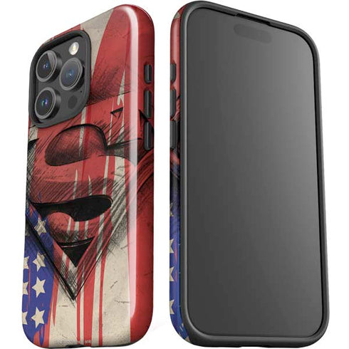 DC Comics Superman Crest iPhone 16 Pro Max Impact Case