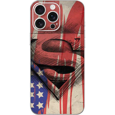 DC Comics Superman Crest iPhone 16 Pro Max Skin