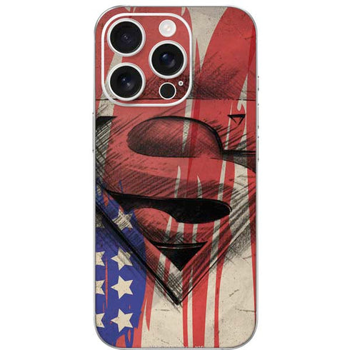 DC Comics Superman Crest iPhone 16 Pro Skin