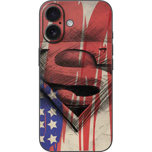 DC Comics Superman Crest iPhone 16 Skin