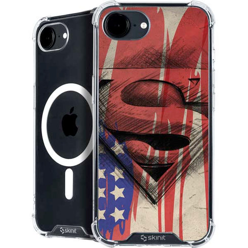 DC Comics Superman Crest iPhone 16e MagSafe Case