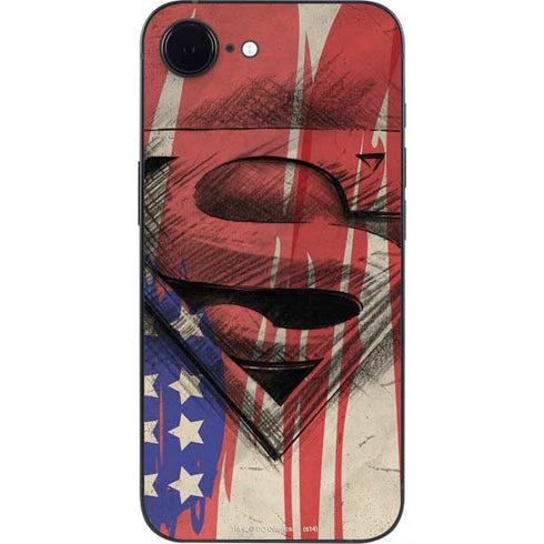 DC Comics Superman Crest iPhone 16e Skin