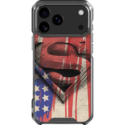 DC Comics Superman Crest iPhone 18 Pro Max Clear Case