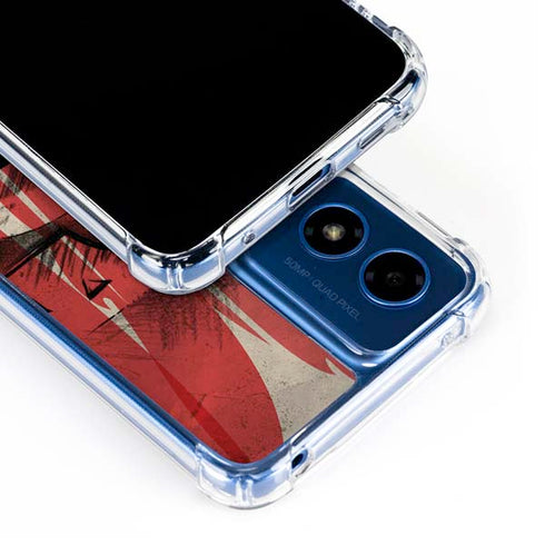 DC Comics Superman Crest Moto G 5G (2024) Clear Case