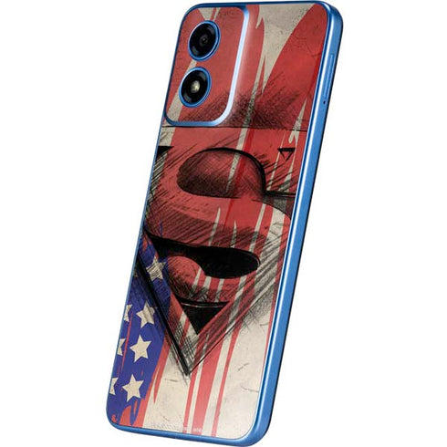 DC Comics Superman Crest Moto G Play 4G (2024) Skin