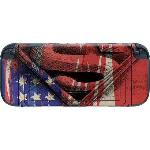 DC Comics Superman Crest Nintendo Switch 2 (2025) with Joy-Con Skin