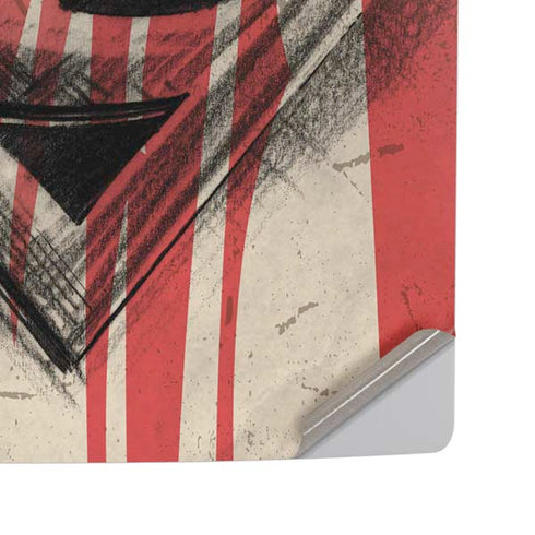 DC Comics Superman Crest PS5 Pro Disk Console Skin