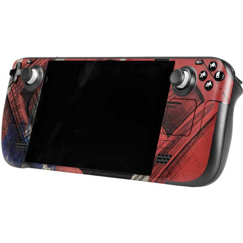 DC Comics Superman Crest Steam Deck Handheld Gaming Computer Skin