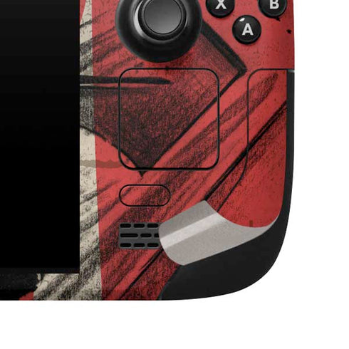 DC Comics Superman Crest Steam Deck Handheld Gaming Computer Skin