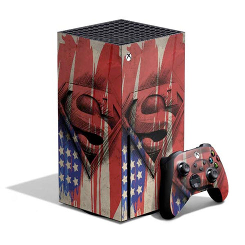 DC Comics Superman Crest Xbox Series X Bundle Skin