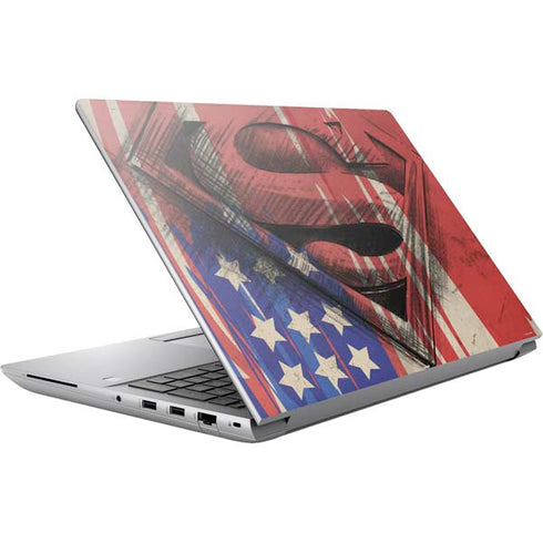 DC Comics Superman Crest HP ZBook Fury 16 G10 Skin