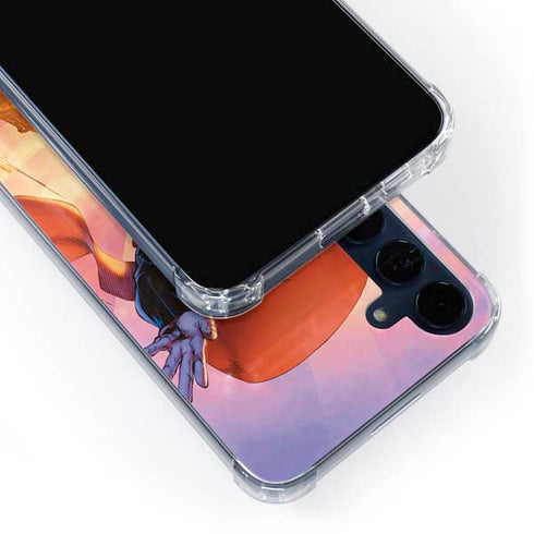 DC Comics Superman Unchained #1 75th Anniversary Cover Art by Jim Lee Galaxy A35 5G Clear Case