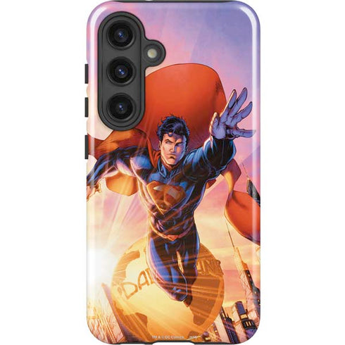 DC Comics Superman Unchained #1 75th Anniversary Cover Art by Jim Lee Galaxy S25 Plus Impact Case