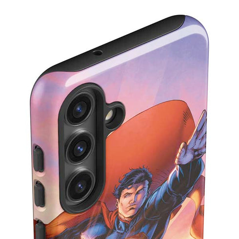 DC Comics Superman Unchained #1 75th Anniversary Cover Art by Jim Lee Galaxy S25 Plus Impact Case