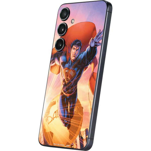 DC Comics Superman Unchained #1 75th Anniversary Cover Art by Jim Lee Galaxy S24 Skin