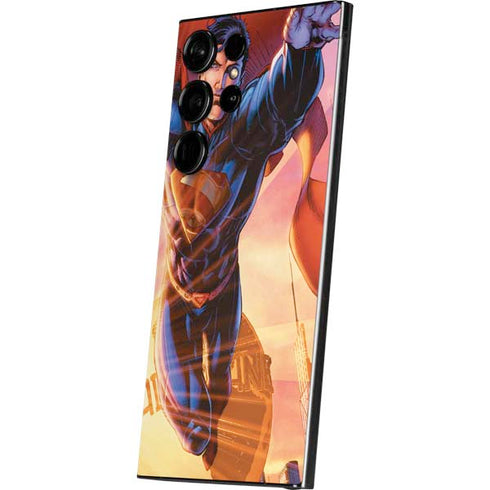 DC Comics Superman Unchained #1 75th Anniversary Cover Art by Jim Lee Galaxy S25 Ultra Skin