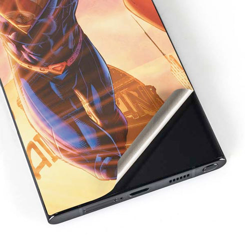 DC Comics Superman Unchained #1 75th Anniversary Cover Art by Jim Lee Galaxy S25 Ultra Skin