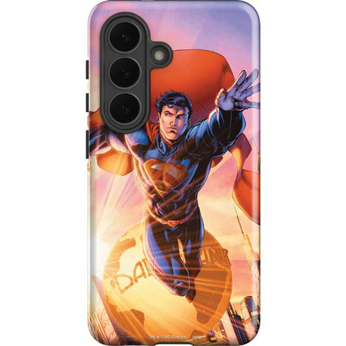 DC Comics Superman Unchained #1 75th Anniversary Cover Art by Jim Lee Galaxy S26 Plus Impact Case