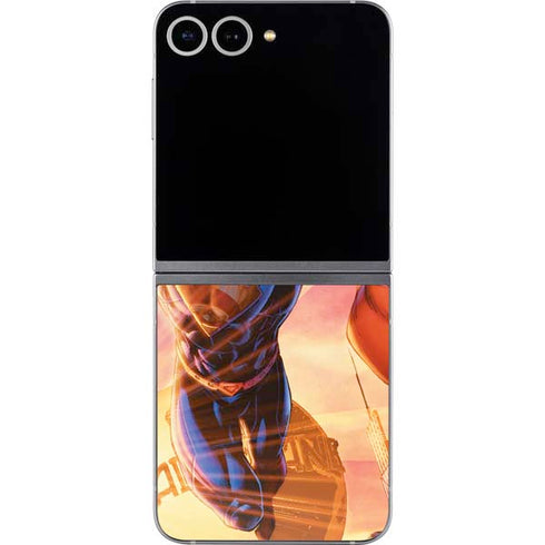 DC Comics Superman Unchained #1 75th Anniversary Cover Art by Jim Lee Galaxy Z Flip6 Skin