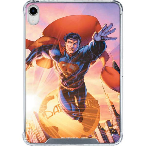 DC Comics Superman Unchained #1 75th Anniversary Cover Art by Jim Lee iPad 11th Gen (2025) Clear Case