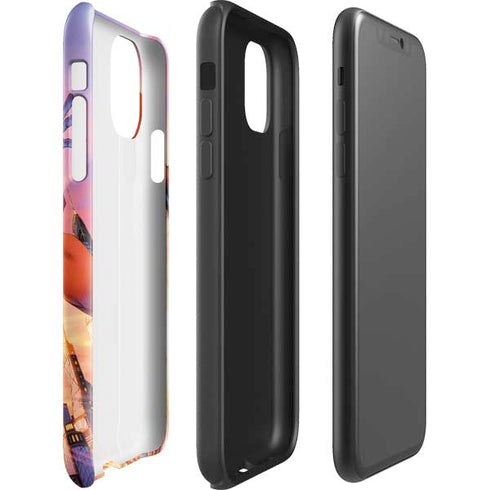 DC Comics Superman Unchained #1 75th Anniversary Cover Art by Jim Lee iPhone 11 Impact Case