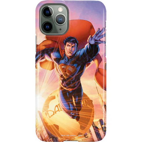 DC Comics Superman Unchained #1 75th Anniversary Cover Art by Jim Lee iPhone 11 Pro Lite Case