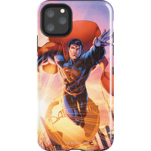 DC Comics Superman Unchained #1 75th Anniversary Cover Art by Jim Lee iPhone Cases