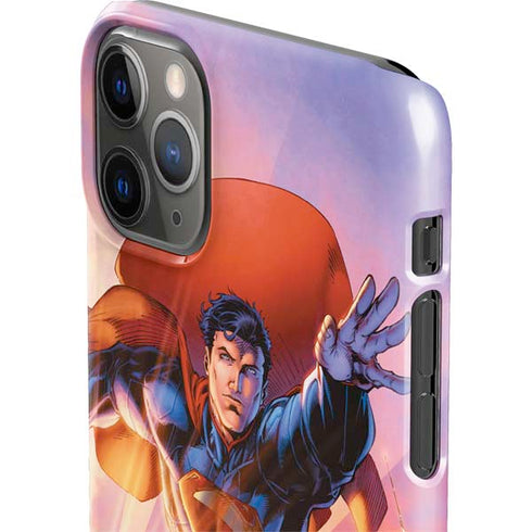 DC Comics Superman Unchained #1 75th Anniversary Cover Art by Jim Lee iPhone 11 Pro Max Lite Case