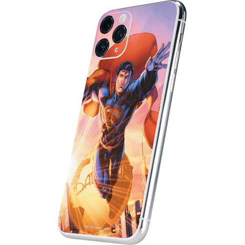 DC Comics Superman Unchained #1 75th Anniversary Cover Art by Jim Lee iPhone 11 Pro Skin