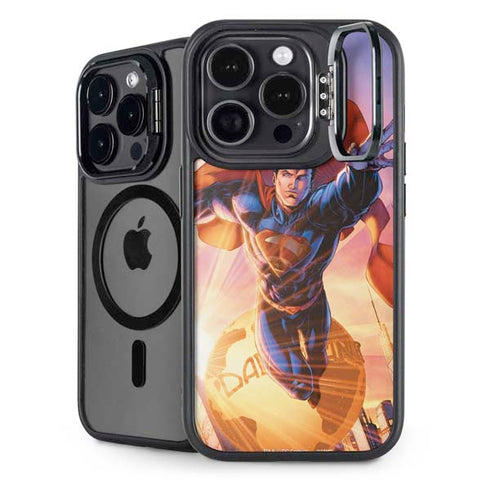 DC Comics Superman Unchained #1 75th Anniversary Cover Art by Jim Lee iPhone 13 Pro Max Kickstand Case