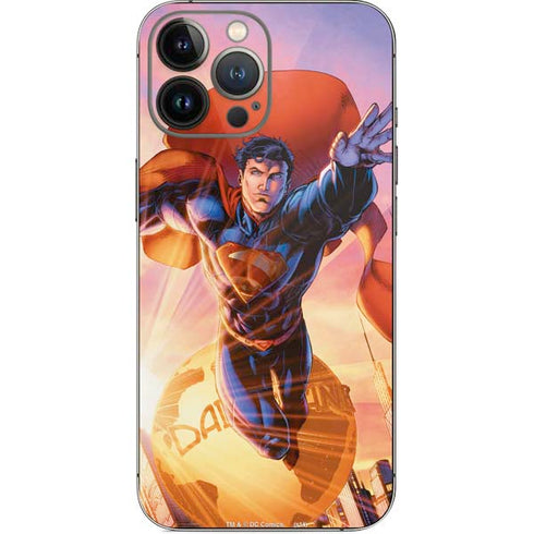 DC Comics Superman Unchained #1 75th Anniversary Cover Art by Jim Lee iPhone 15 Pro Max Skin