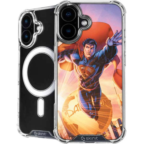 DC Comics Superman Unchained #1 75th Anniversary Cover Art by Jim Lee iPhone 16 MagSafe Case