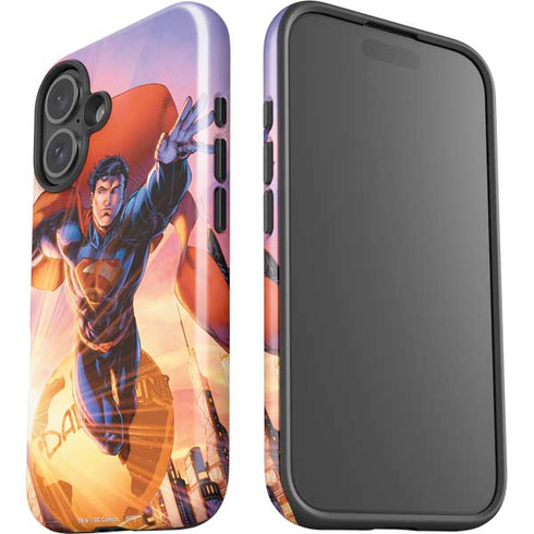 DC Comics Superman Unchained #1 75th Anniversary Cover Art by Jim Lee iPhone 16 Plus Impact Case