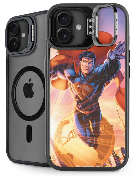 DC Comics Superman Unchained #1 75th Anniversary Cover Art by Jim Lee iPhone 16 Plus Kickstand Case