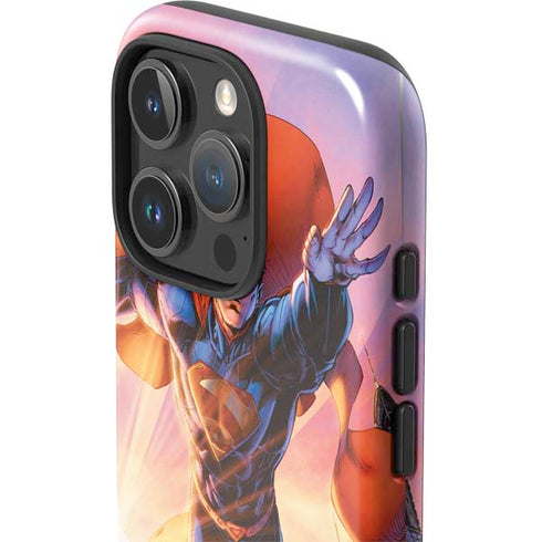 DC Comics Superman Unchained #1 75th Anniversary Cover Art by Jim Lee iPhone 16 Pro Impact Case