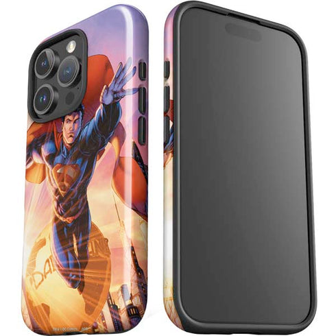 DC Comics Superman Unchained #1 75th Anniversary Cover Art by Jim Lee iPhone 16 Pro Impact Case