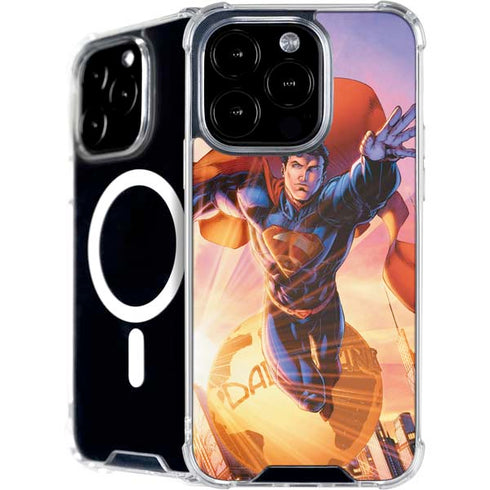 DC Comics Superman Unchained #1 75th Anniversary Cover Art by Jim Lee iPhone 16 Pro Max MagSafe Case