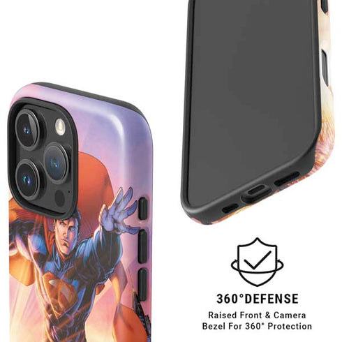 DC Comics Superman Unchained #1 75th Anniversary Cover Art by Jim Lee iPhone 16 Pro Max Magsafe Impact Case