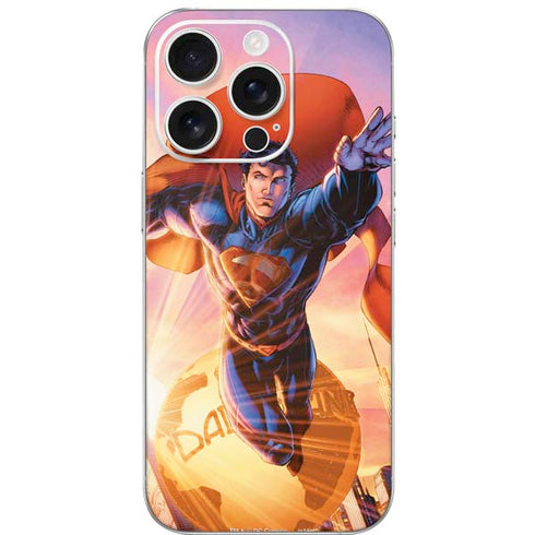 DC Comics Superman Unchained #1 75th Anniversary Cover Art by Jim Lee iPhone 16 Pro Skin