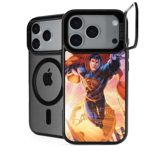 DC Comics Superman Unchained #1 75th Anniversary Cover Art by Jim Lee iPhone 18 Pro Max Kickstand Case