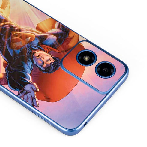 DC Comics Superman Unchained #1 75th Anniversary Cover Art by Jim Lee Moto G Play 4G (2024) Skin