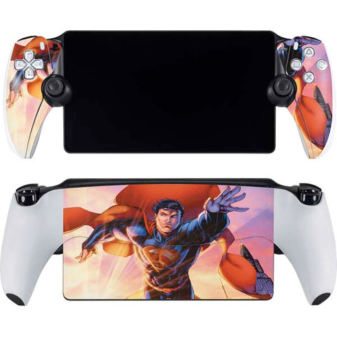 DC Comics Superman Unchained #1 75th Anniversary Cover Art by Jim Lee PlayStation Portal Remote Player Skin