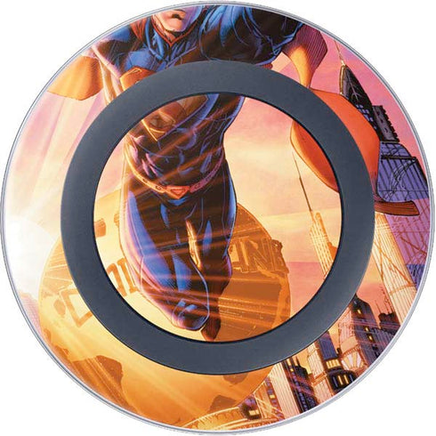 DC Comics Superman Unchained #1 75th Anniversary Cover Art by Jim Lee Wireless Charger Skin