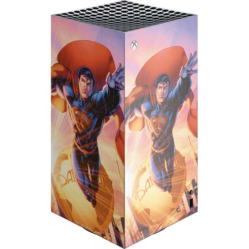 DC Comics Superman Unchained #1 75th Anniversary Cover Art by Jim Lee XBox Series X Digital Edition Console Skin